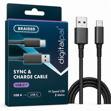 Cable de carga USB A-Tipo C de alta resistencia trenzado cargador de teléfono rápido cable largo 2 m USB Cable price
