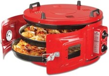 Parrilla eléctrica turca Itimat parrilla horno redondo barbacoa 32L bandeja doble parrilla de mezcla Hornos price