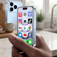 Mini Smartphone 4G Desbloqueado 3.8 Pulgadas Android 12 Doble SIM 16GB Azul Teléfonos móviles price