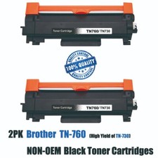 2PK TN760 TN-760 Compatible Toner - Brother DCP-L2550DW HL-L2350DW MFC-L2730DW Compatible Toner price