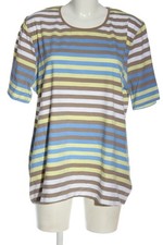 LAURA T. Camisa de rayas Mujeres Camisa Talla EU 50 marrón-blanco-azul T- Camisa de mujer price