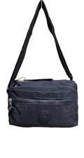 Bolso pequeño de mujer con correa ajustable y bolsillos con cremallera negro Casual Bolso de mujer price