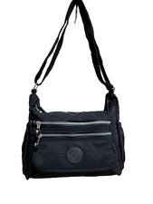 Bolso de hombro para mujer con correa ajustable y múltiples bolsillos negro Casual Bolso de mujer price
