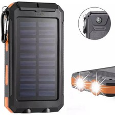 Banco de energía solar portátil cargador 20000 mAh para teléfono celular iOS y Android Cargadores y Kits price
