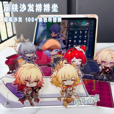 Anime Honkai: Star Rail Acrílico Reemplazable Escritorio Soporte Figura Colección Regalo Three- Seater Sofa price