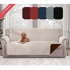 Fundas antideslizantes acolchadas reversibles para sofá 1 2 3 plazas mascotas perros Three- Seater Sofa price