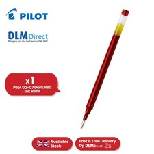 Recarga Pilot G2-07 - Bola de rodillo de gel recarga de tinta roja para escritura suave Gel Ink (Roller) Bolígrafo price