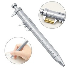 Bolígrafo multifunción con rodillo de pinza Vernier para medición Gel Ink (Roller) Bolígrafo price