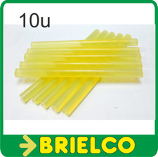 BARRA ADHESIVO PEGAMENTO TERMOFUSIBLE SILICONA 11X150MM BOLSA 10 UNIDADES BD4306 Adhesivo- Pegamento price