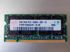 2 GB DDR2-RAM 200-pin SO-DIMM 2Rx8 PC2-5300S   'Hynix HYMP125S64CP8-Y5 AB' Memoria RAM price
