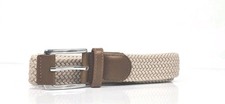 Cinturones elásticos marrones para hombre Cinturón trenzado elástico Nuevo Reino Unido todos los días Cinturón de hombre price
