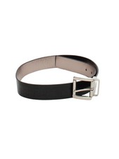 Cinturón de vestir Michael Kors para hombre M negro geométrico 100 % imitación cuero Cinturón de hombre price