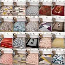 Alfombra de piso para sala de estar chimenea hogar alfombra para corredor geométrica gris ocre Runner Alfombra price