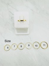 Anillo de oro real 10k alianza apilable boda - Anillo en oro banda Oro Wedding Banda price
