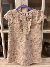 Vestido Janie and Jack Niñas Bouclé Lazo Talla 4 Vestido de niña price