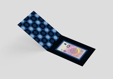0 € ZERO BANCONOTA EURO SOUVENIR ITALIA 2021 FOLDER INTER PRODOTTO UFFICIALE Folder price