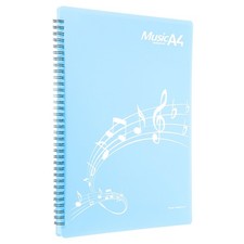 Sheet Music Folder Display 40 Pages Blue Folder price