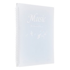 Sheet Music Folder Display 30 Pages Gradient Blue Folder price