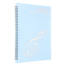 Sheet Music Folder Display 40 Pages Light Blue Folder price