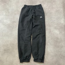 Pantalones de chándal deportivos Adidas para niños 11-12Y Y2K Climalite, negros Chándal de niño price