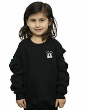 Disney Niñas Mickey Mouse Don’t Speak Breast Print Camisa De Entrenamiento T- Camisa de niña price