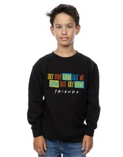 Friends Niños They Don't Know Script Camisa De Entrenamiento T- Camisa de niña price