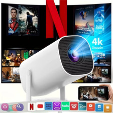 Nuevo Proyector Portátil con Wifi 6 e Inalámbrico 5.0, Nativo 720P Soporte 4K Inteligente Projector price