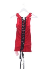 CATS Top de tirantes finos Mujeres Top Talla EU 40 rojo-gris claro-negro Tirantes Top de mujer price