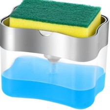 Dispensador de jabón líquido para platos con soporte de esponja para cocina Jabón Dish price