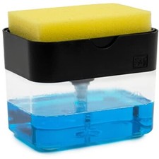 Dispensador de jabón para platos y soporte de esponja para fregadero de cocina Jabón Dish price