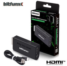 Adaptador convertidor compatible con HDMI Bitfunx entrada Ypbpr para Sony PS2 Convertidor y adaptador para sistemas de vídeo price