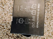 Adaptador de video interruptor bidireccional HDMI para monitores, PC, Display TV. Switch BTN Convertidor y adaptador para sistemas de vídeo price