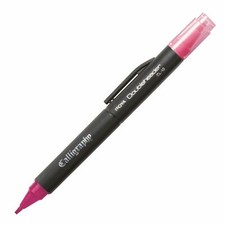 Marcador caligráfico de doble cabezal CL10PK Itoya, cincel de 1,5 mm/3,0 mm, rosa, 1 cada uno Chisel Tip (Calligraphy) Bolígrafo price