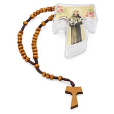 Collar de oración católica con cuentas de rosario Tao de madera del Vaticano ... Cuentas de oración price