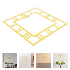 2 Piezas Adhesivo Decorativo Reloj de Pared para Decoraciones del Hogar Wall Reloj price