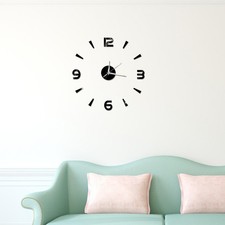 3 D Small Wall Clock Clocks for Living Room Home Decoration Modern Decorative Wall Reloj price
