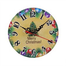 Reloj de Pared Navidad Estilo Vintage Reloj Colgante Redondo para Salón Dormitorio Wall Reloj price