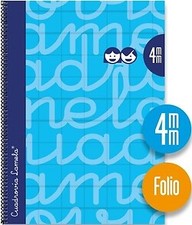 CUADERNO ESPIRAL Fº 80H 70G 4MM AZUL CUADROVIA EXTRADURA Cuaderno price