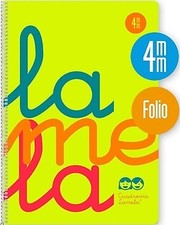 CUADERNO ESPIRAL Fº 80H 90G 4MM AMARILLO CUADROVIA PP. Cuaderno price