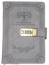 Cuaderno vintage con contraseña, 200 páginas, de cuero, diario bloc de notas Cuaderno price