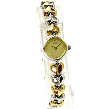 Nuevo Reloj Pulsera SEIKO Motivo Corazón Cuarzo Dorado Batería Oro Bracelet price