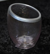 Yankee Candle soporte para velas de té o votivos, Pearlescent Crackle Purple,... Candle Soporte price