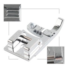 Pie prensatelas de puntada de cordón a presión de 3 orificios para máquinas de coser domésticas Sewing Máquina Accesorios price