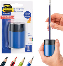 Sacapuntas, Sacapuntas Calidad Premium con Tapa Atornillable, Previene Accidentes Pencil Sharpener price