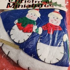 Mini Falda Árbol Navidad Hobby Lobby 14" Diseño Muñeco de Nieve Nueva en Paquete Christmas Tree price