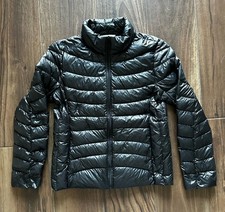 Chaqueta acolchada ligera con cremallera completa Papaya negra para mujer talla L Jacket de mujer price