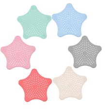 Fregaderos de silicona en forma de estrella para baño cocina bañeras filtro de pelo coladores Bathtubs price