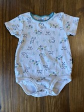 Body Infantil Carters Vintage Bear Du Jour Blanco 9-12 Meses Manga Corta Body para bebé price