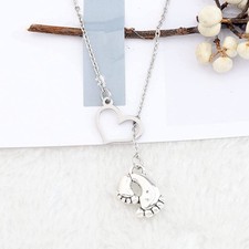 Collar Regalo Aniversario Boda Joyería Madre Niños Mamá Collar de plata price