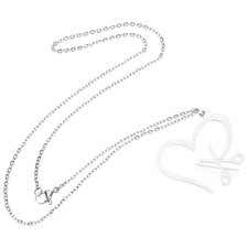 Collar Corazón Mujer Collar Estilista Joyería Regalo Clavícula Cadena Collar de plata price